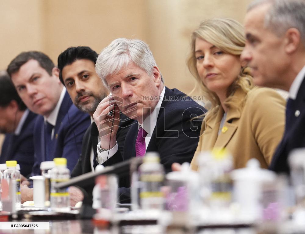 Prime Minister Mark Carney in Beijing