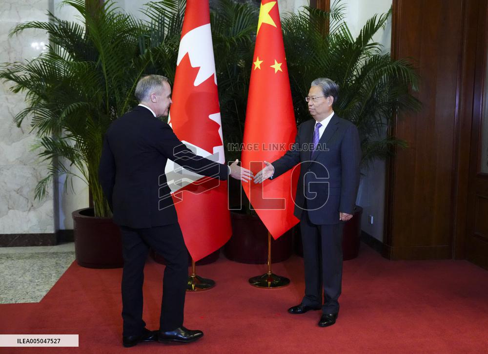 Prime Minister Mark Carney in Beijing
