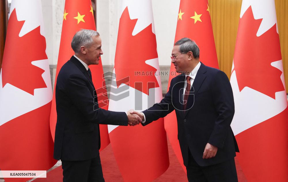 Prime Minister Mark Carney in Beijing