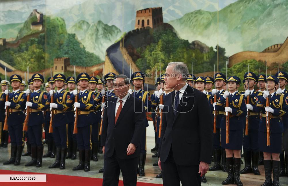 Prime Minister Mark Carney in Beijing