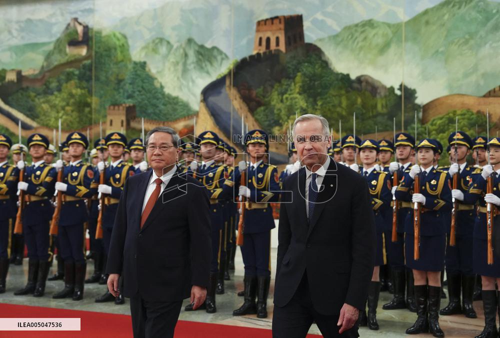 Prime Minister Mark Carney in Beijing