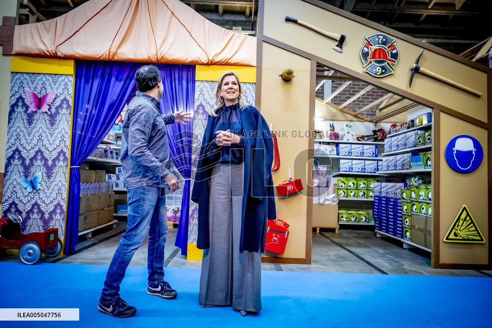 Queen Maxima Visits Jarige Job Foundation - Rotterdam