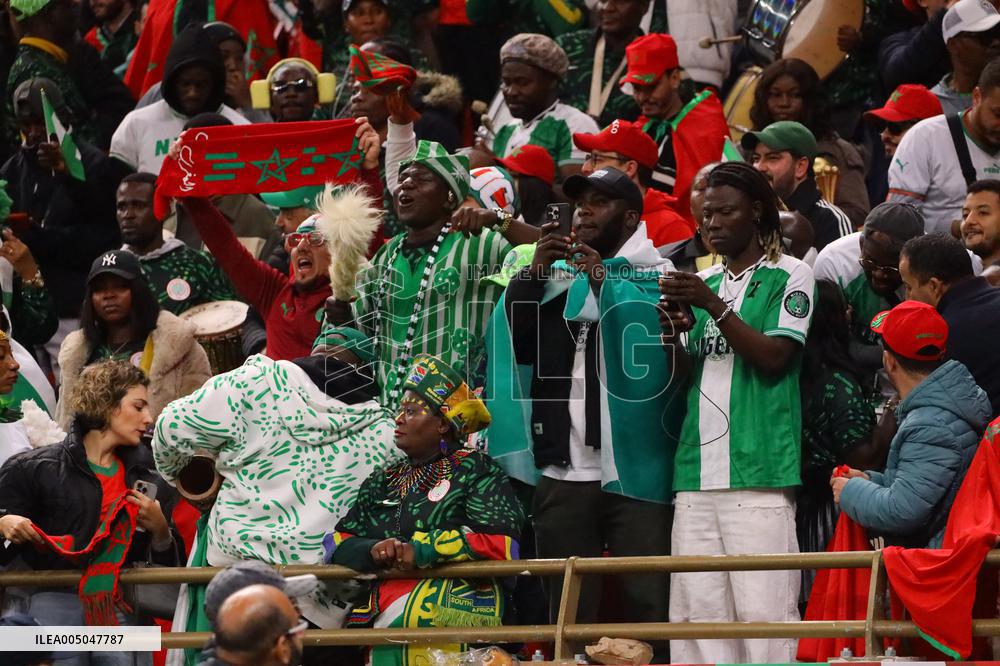 Africa Cup of Nations - Morocco v Nigeria Match