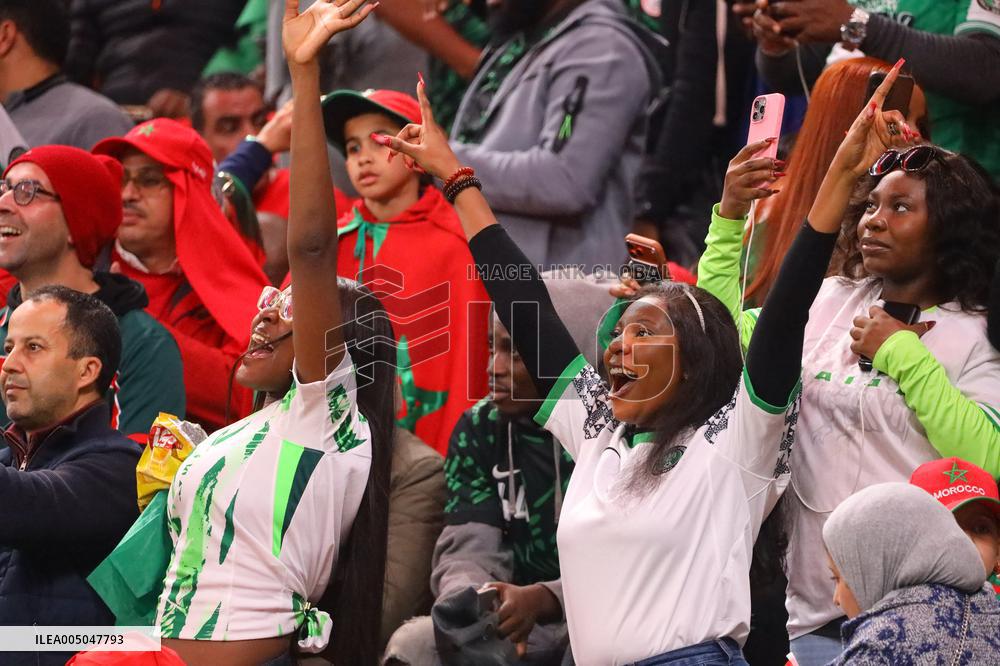 Africa Cup of Nations - Morocco v Nigeria Match