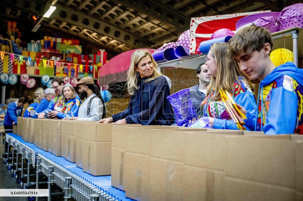 Queen Maxima Visits Jarige Job Foundation - Rotterdam
