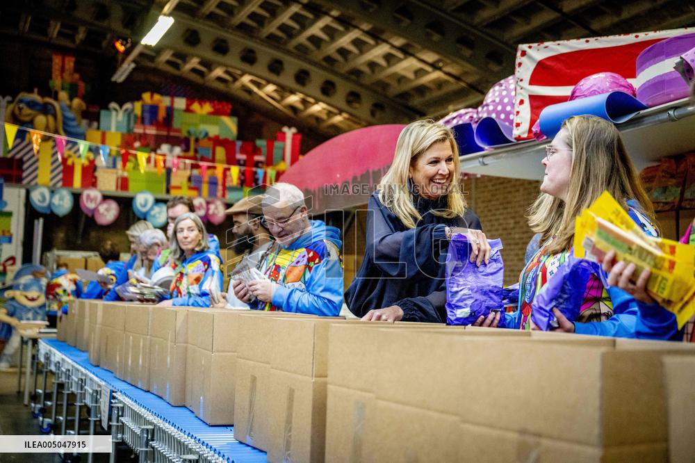 Queen Maxima Visits Jarige Job Foundation - Rotterdam