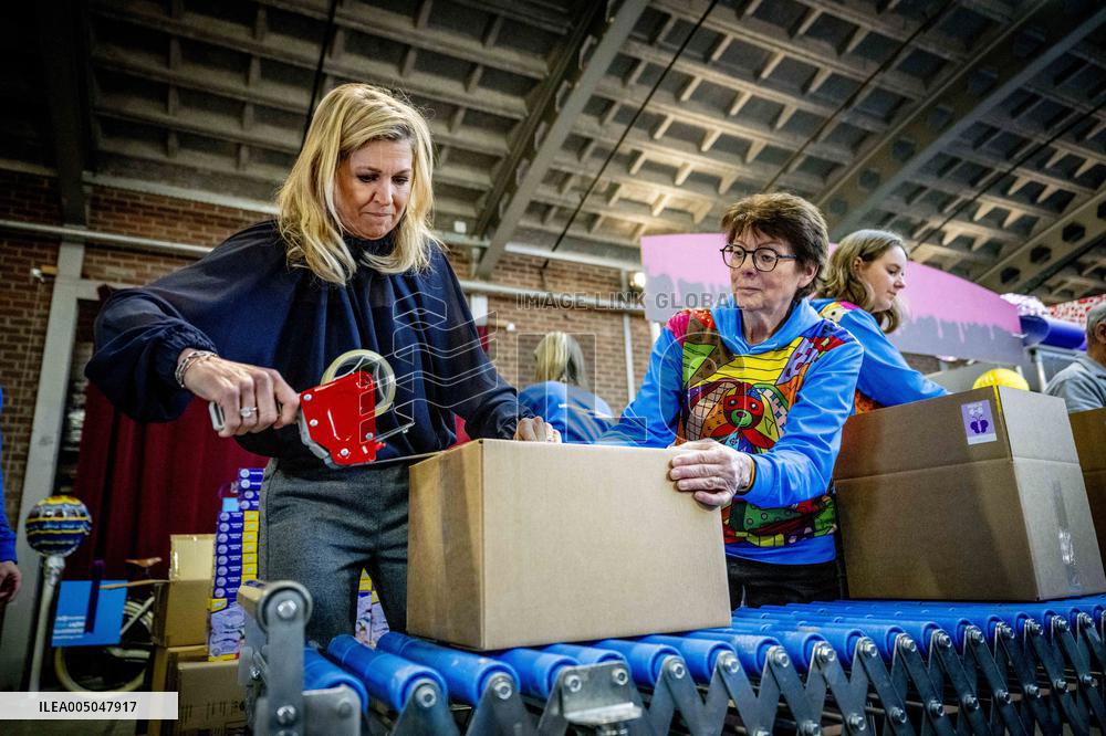 Queen Maxima Visits Jarige Job Foundation - Rotterdam