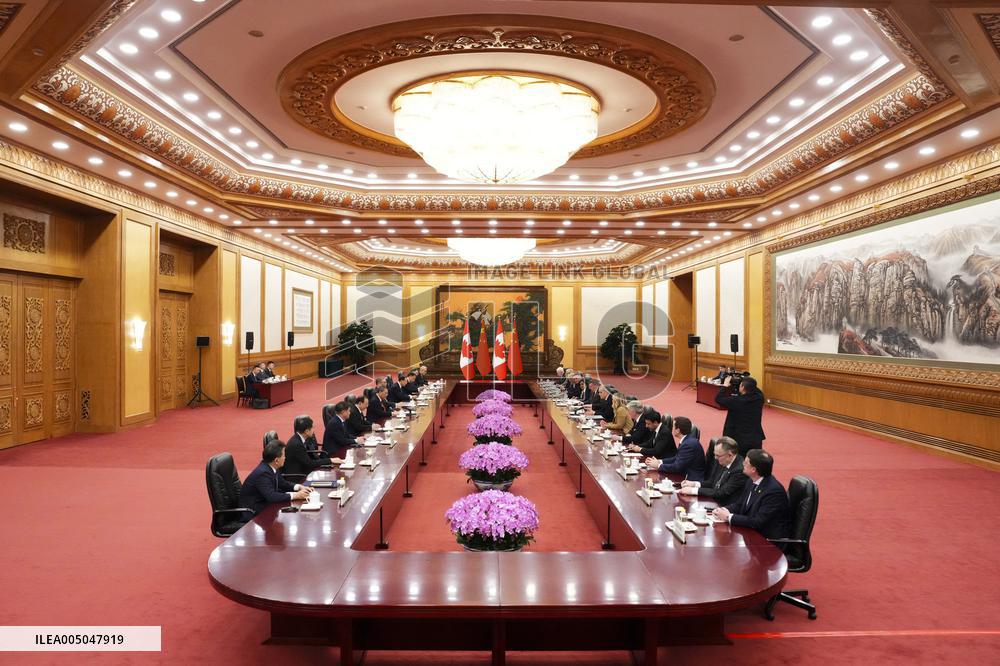 Prime Minister Mark Carney in Beijing