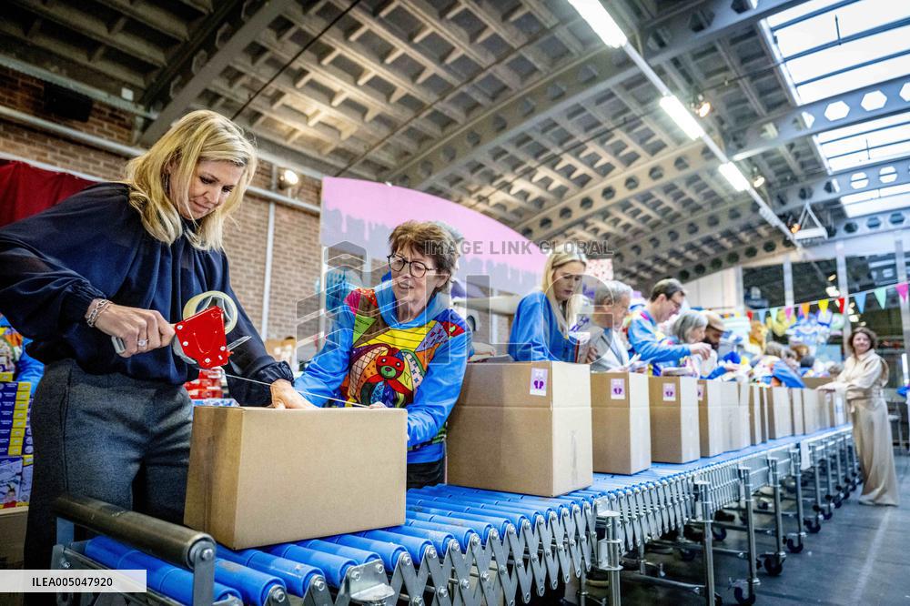 Queen Maxima Visits Jarige Job Foundation - Rotterdam