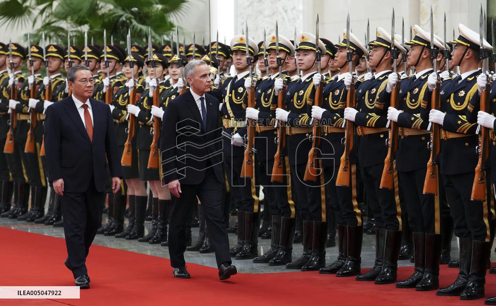 Prime Minister Mark Carney in Beijing