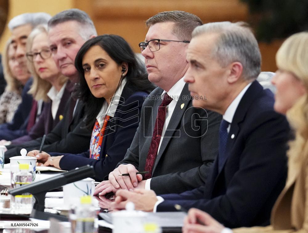 Prime Minister Mark Carney in Beijing