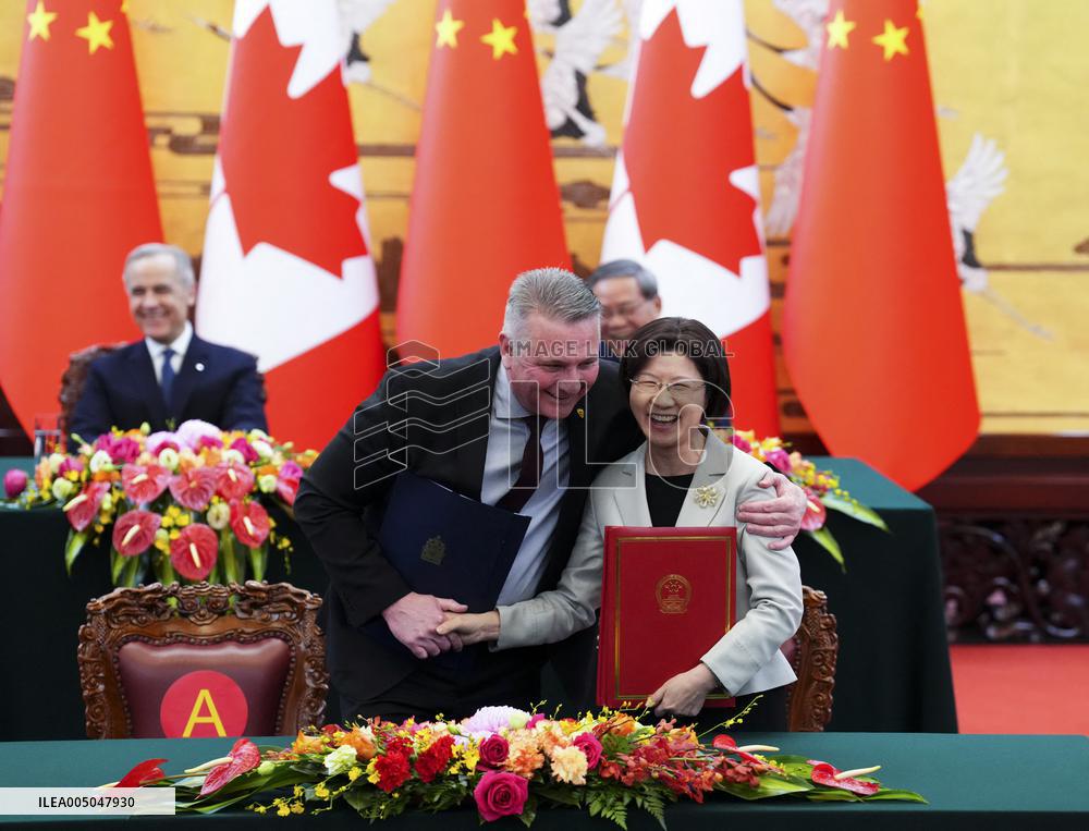 Prime Minister Mark Carney in Beijing