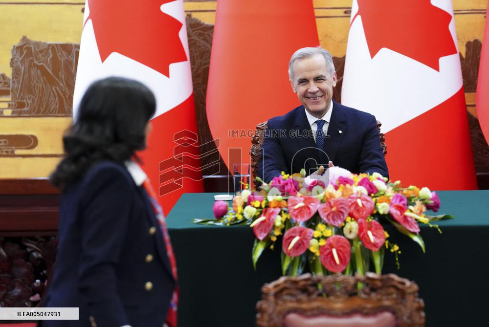Prime Minister Mark Carney in Beijing