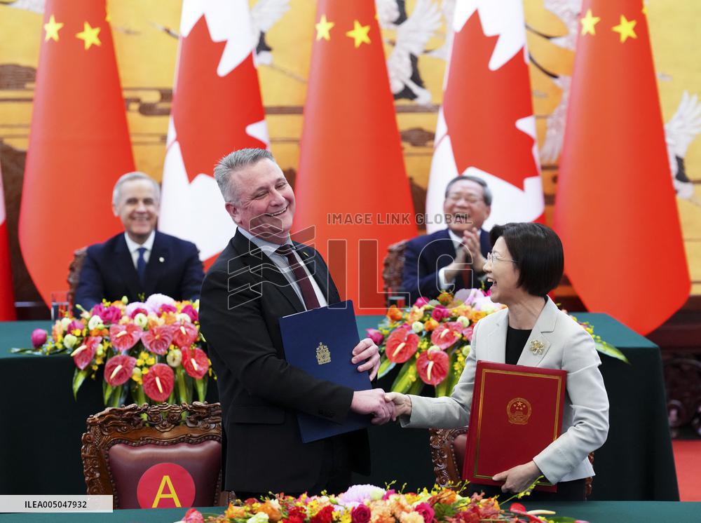 Prime Minister Mark Carney in Beijing