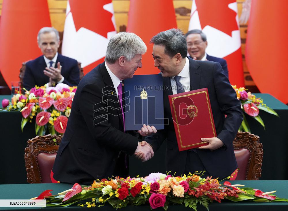 Prime Minister Mark Carney in Beijing