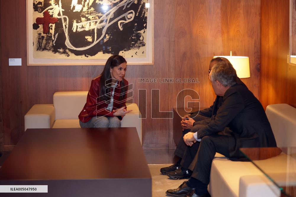 Queen Letizia at Opening of the Global Caregivers Forum - Madrid