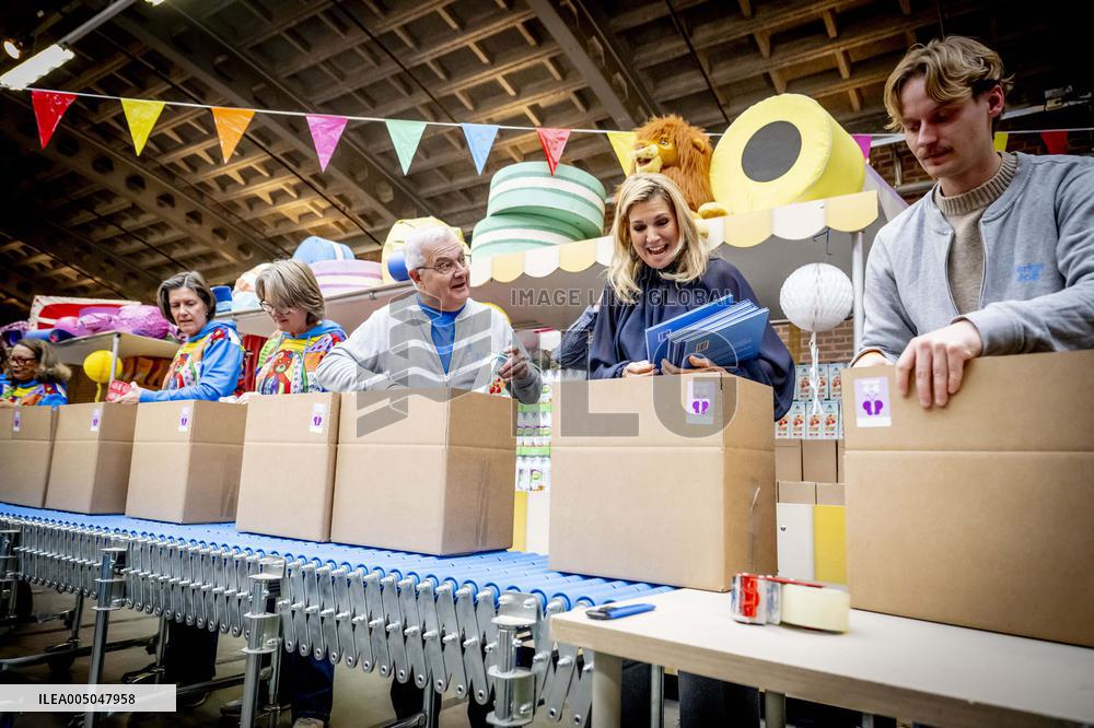 Queen Maxima Visits Jarige Job Foundation - Rotterdam