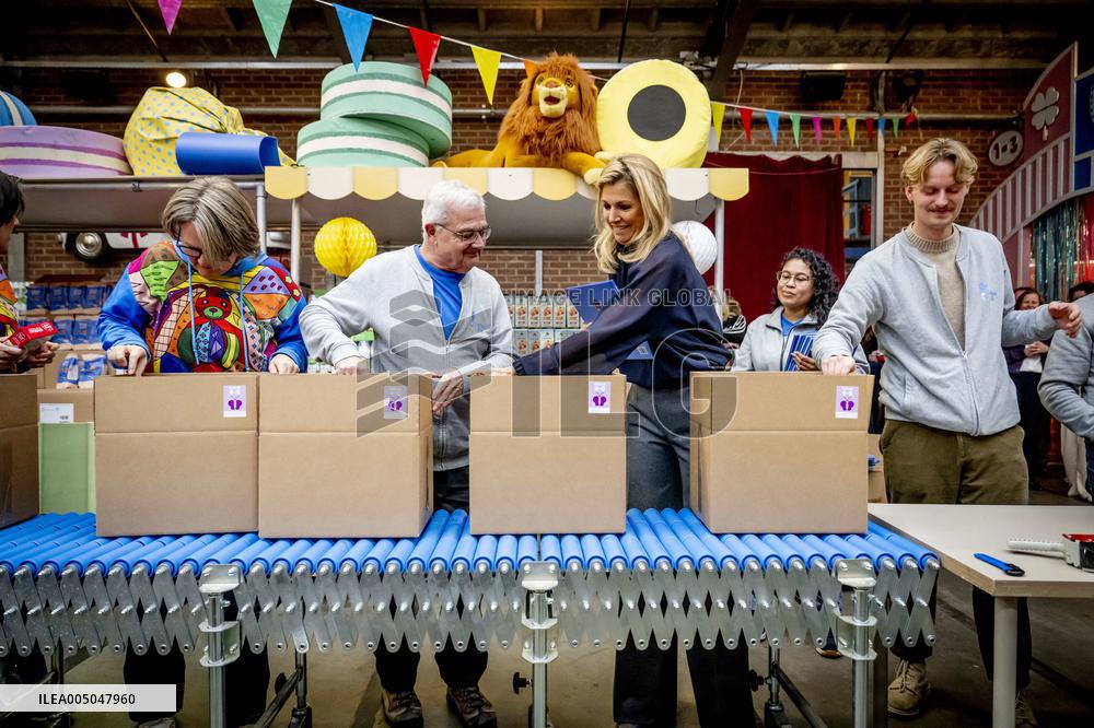 Queen Maxima Visits Jarige Job Foundation - Rotterdam