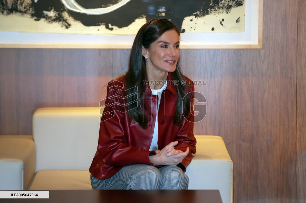 Queen Letizia at Opening of the Global Caregivers Forum - Madrid