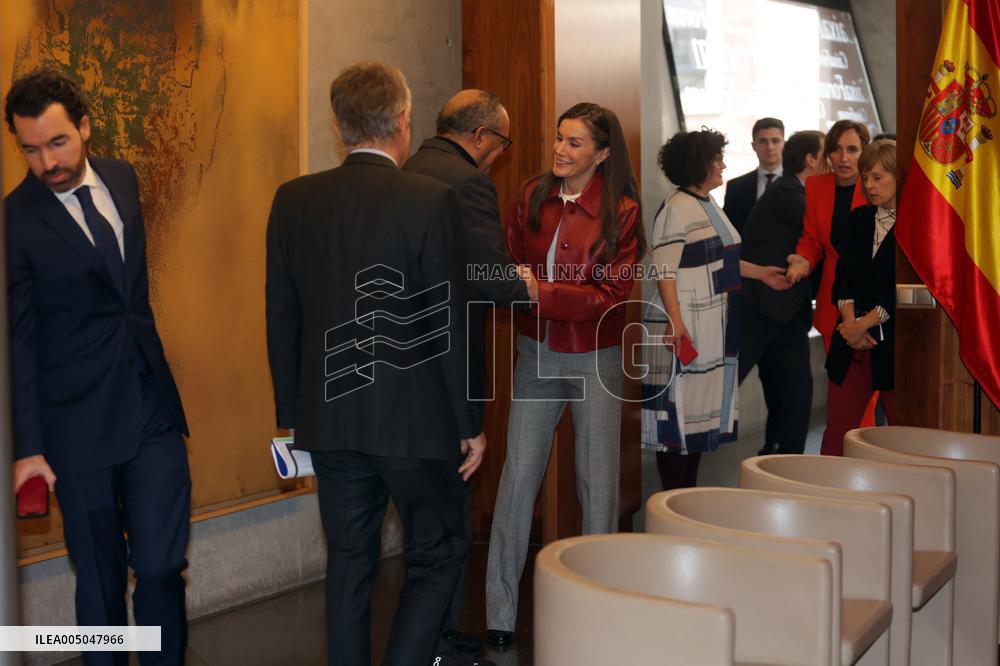 Queen Letizia at Opening of the Global Caregivers Forum - Madrid