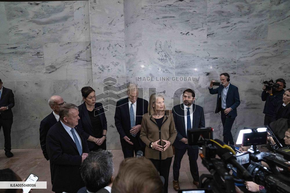 Danish and Greenland Officials Meet US Senators on Capitol Hill