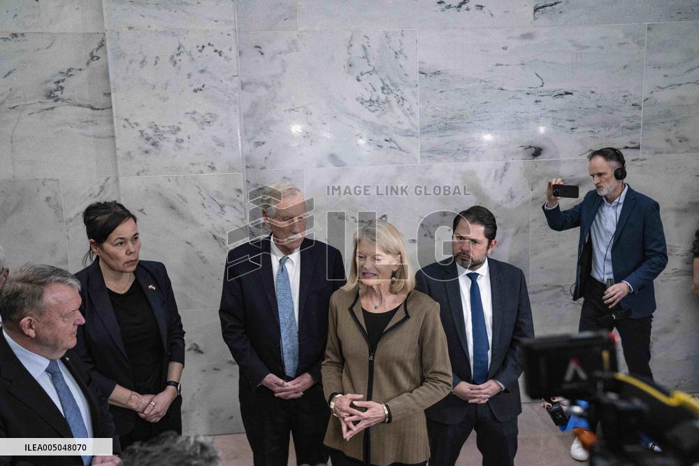 Danish and Greenland Officials Meet US Senators on Capitol Hill