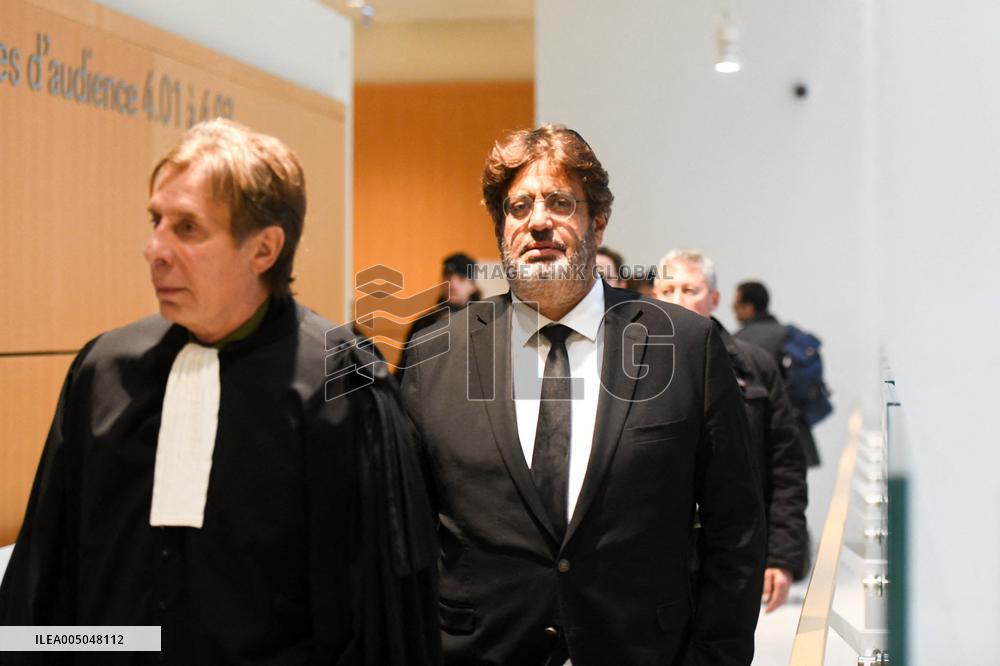 Meyer Habib At His Trial Against David Guiraud - Paris