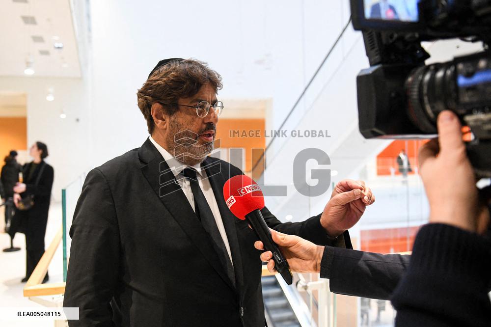 Meyer Habib At His Trial Against David Guiraud - Paris
