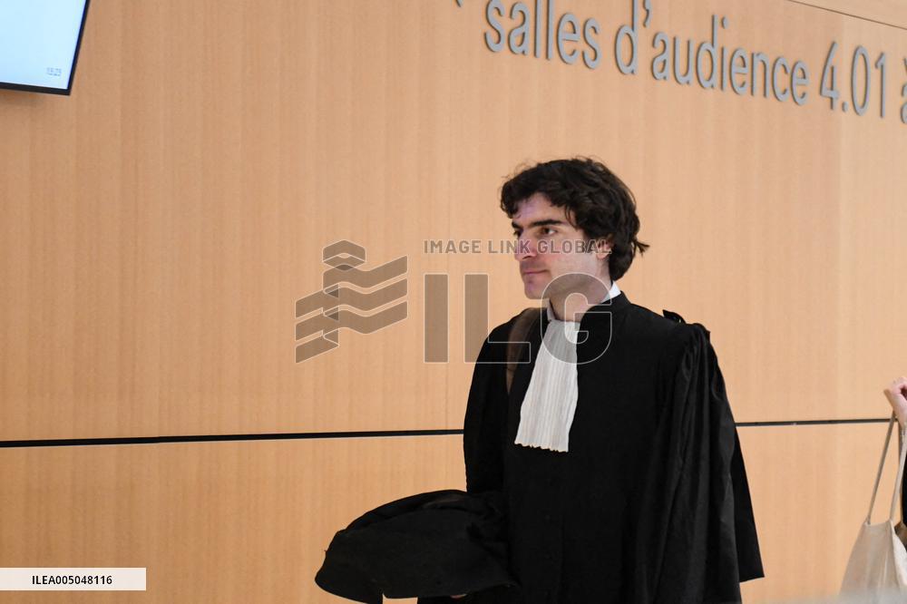 Meyer Habib At His Trial Against David Guiraud - Paris