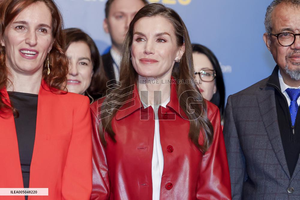 Queen Letizia at Opening of the Global Caregivers Forum - Madrid