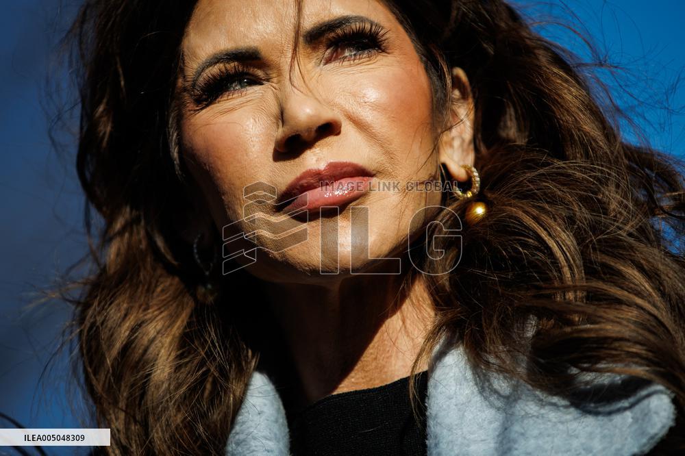 DC: U.S. Homeland Security Sec. Kristi Noem at White House