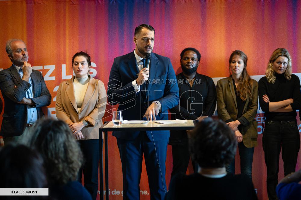 Sebastien Delogu Press Conference - Marseille