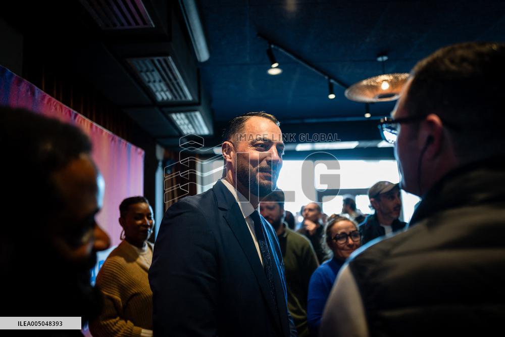 Sebastien Delogu Press Conference - Marseille