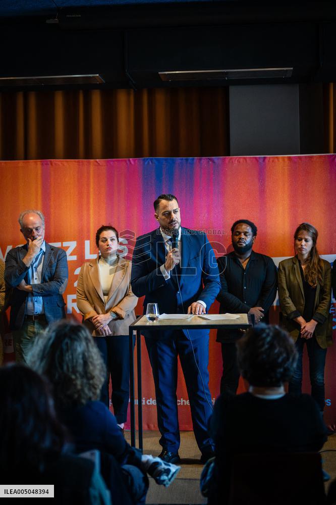 Sebastien Delogu Press Conference - Marseille