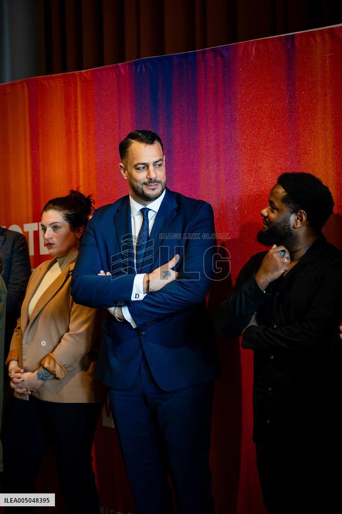 Sebastien Delogu Press Conference - Marseille