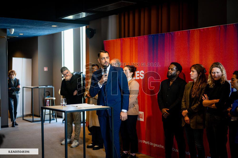Sebastien Delogu Press Conference - Marseille
