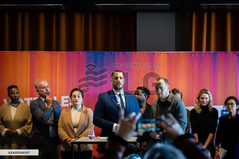 Sebastien Delogu Press Conference - Marseille