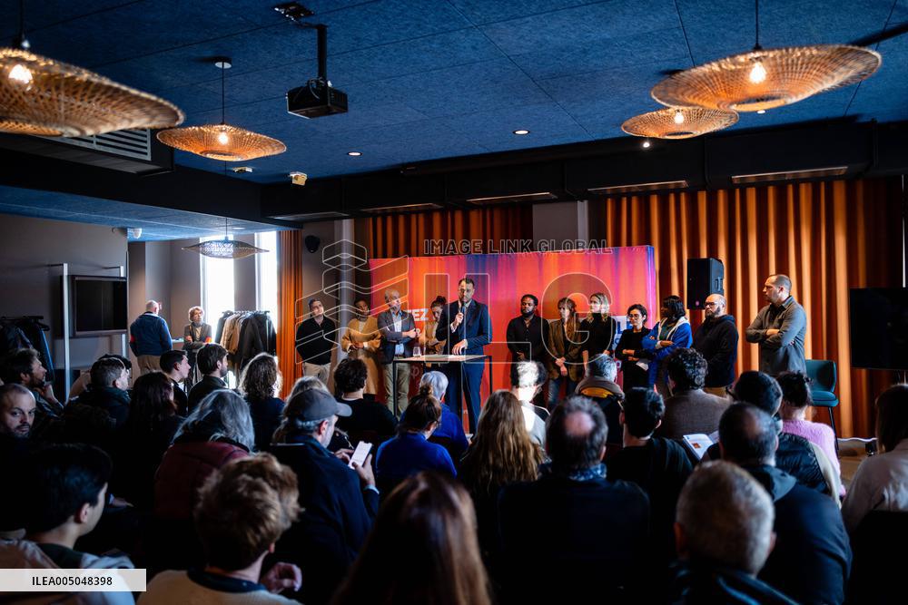 Sebastien Delogu Press Conference - Marseille
