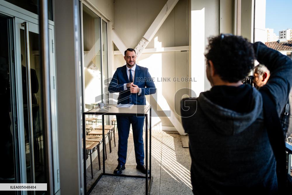 Sebastien Delogu Press Conference - Marseille