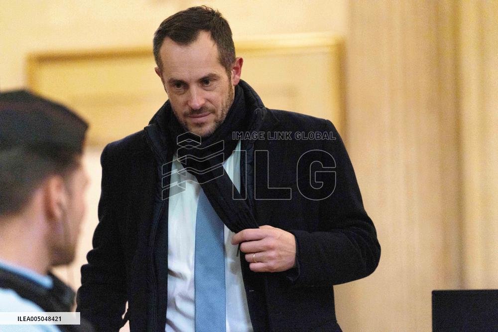 Appeal trial of Marine Le Pen and RN’s officials during a break - Paris AJ