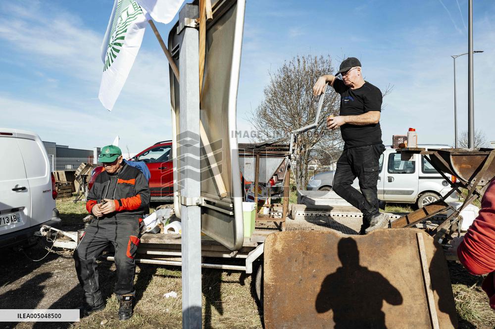 Farmers Protest Against EU-Mercosur Agreements - Montauban
