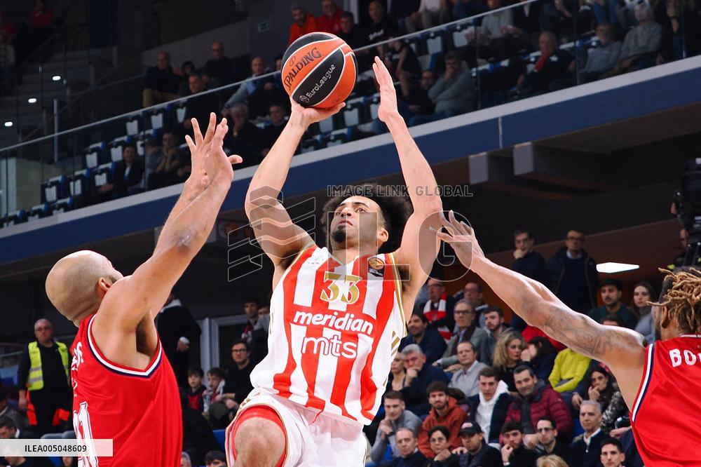 BASKET - Euroleague - EA7 Emporio Armani Milano vs Crvena Zvezda Meridianbet Belgrade