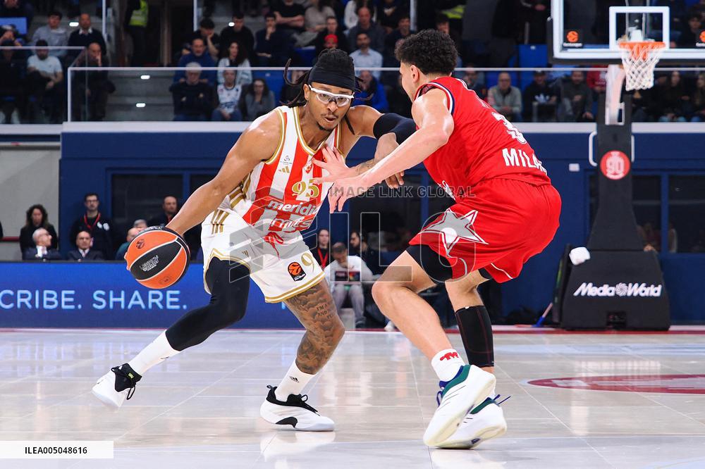 BASKET - Euroleague - EA7 Emporio Armani Milano vs Crvena Zvezda Meridianbet Belgrade