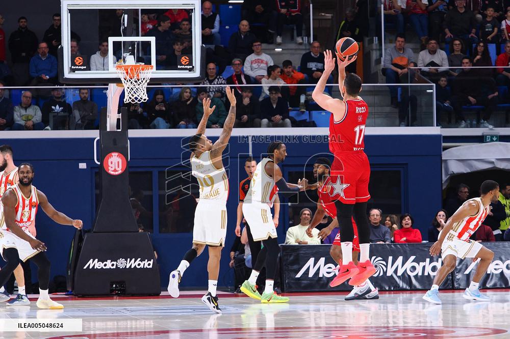 BASKET - Euroleague - EA7 Emporio Armani Milano vs Crvena Zvezda Meridianbet Belgrade