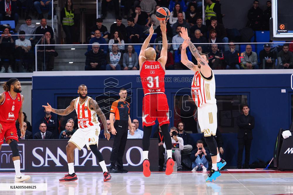 BASKET - Euroleague - EA7 Emporio Armani Milano vs Crvena Zvezda Meridianbet Belgrade