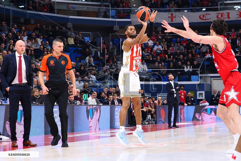 BASKET - Euroleague - EA7 Emporio Armani Milano vs Crvena Zvezda Meridianbet Belgrade