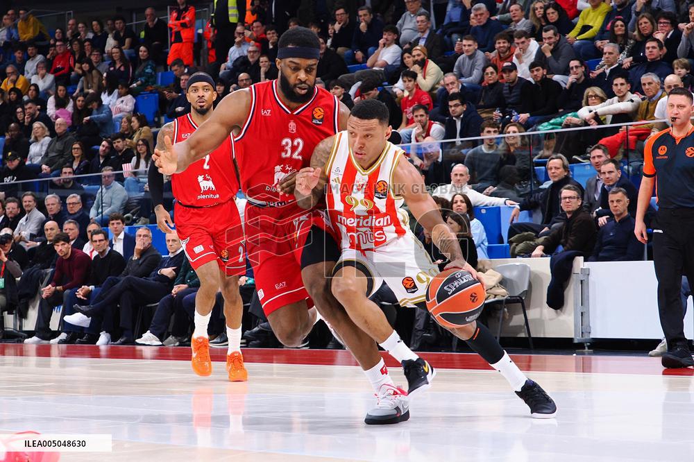 BASKET - Euroleague - EA7 Emporio Armani Milano vs Crvena Zvezda Meridianbet Belgrade
