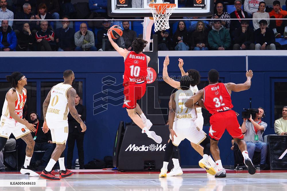 BASKET - Euroleague - EA7 Emporio Armani Milano vs Crvena Zvezda Meridianbet Belgrade