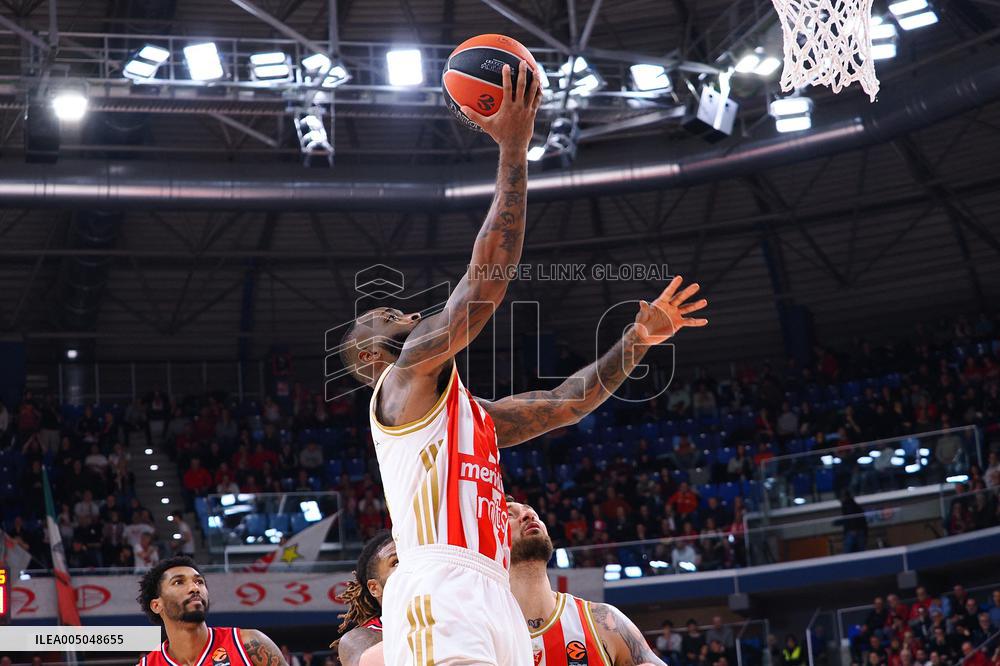 BASKET - Euroleague - EA7 Emporio Armani Milano vs Crvena Zvezda Meridianbet Belgrade