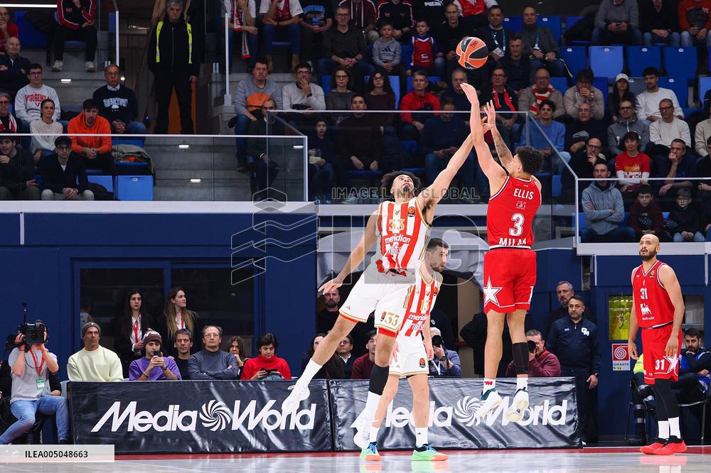 BASKET - Euroleague - EA7 Emporio Armani Milano vs Crvena Zvezda Meridianbet Belgrade